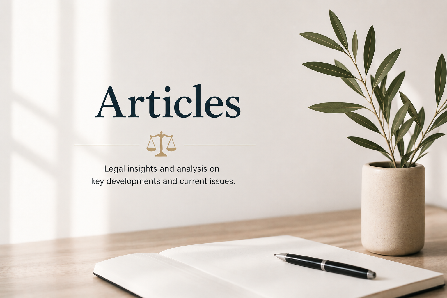 Legal Articles
