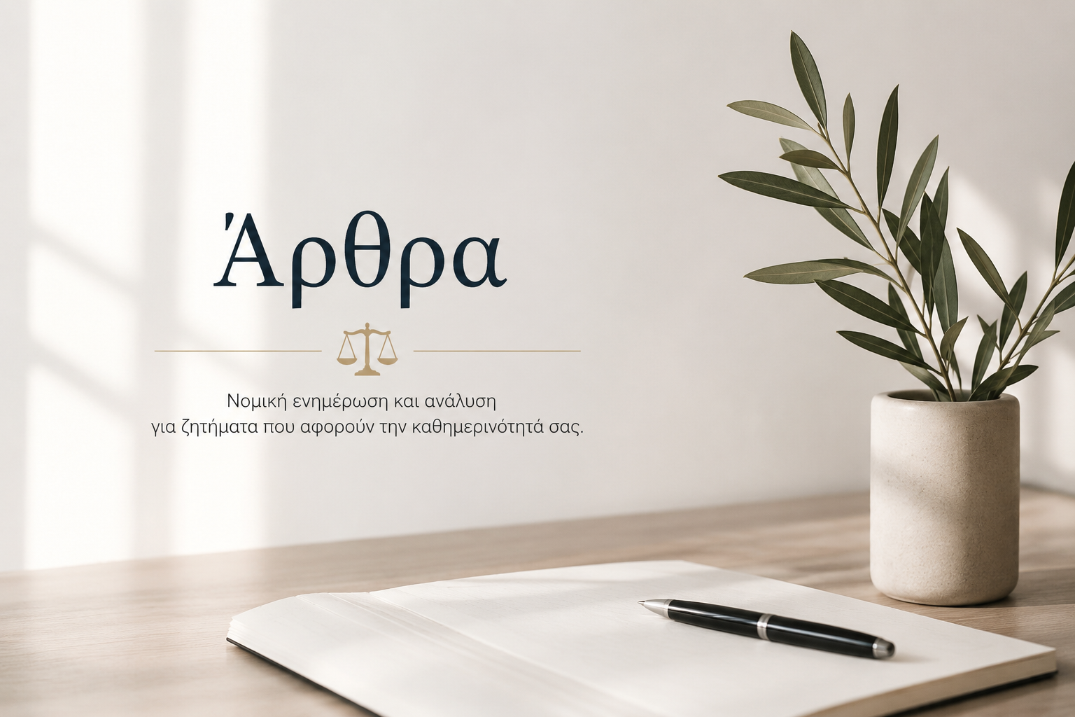Νομικά Άρθρα